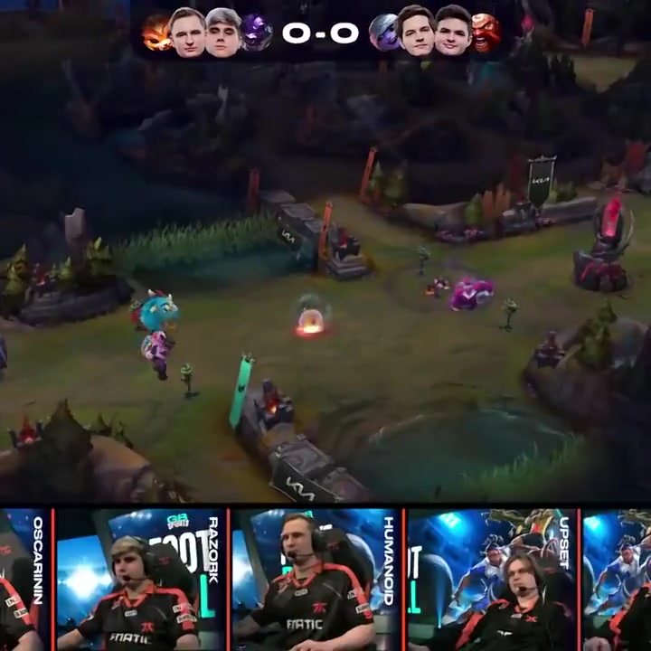 DG视讯官网平台这一幕我在布锅锅那里见过！LEC赛前整活FNC五人玩起足球射门挑战