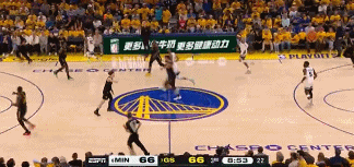 DG视讯官网平台鬼魅脚步！华子一步过波杰姆 欧洲步再过TJD 高打板命中打停勇士