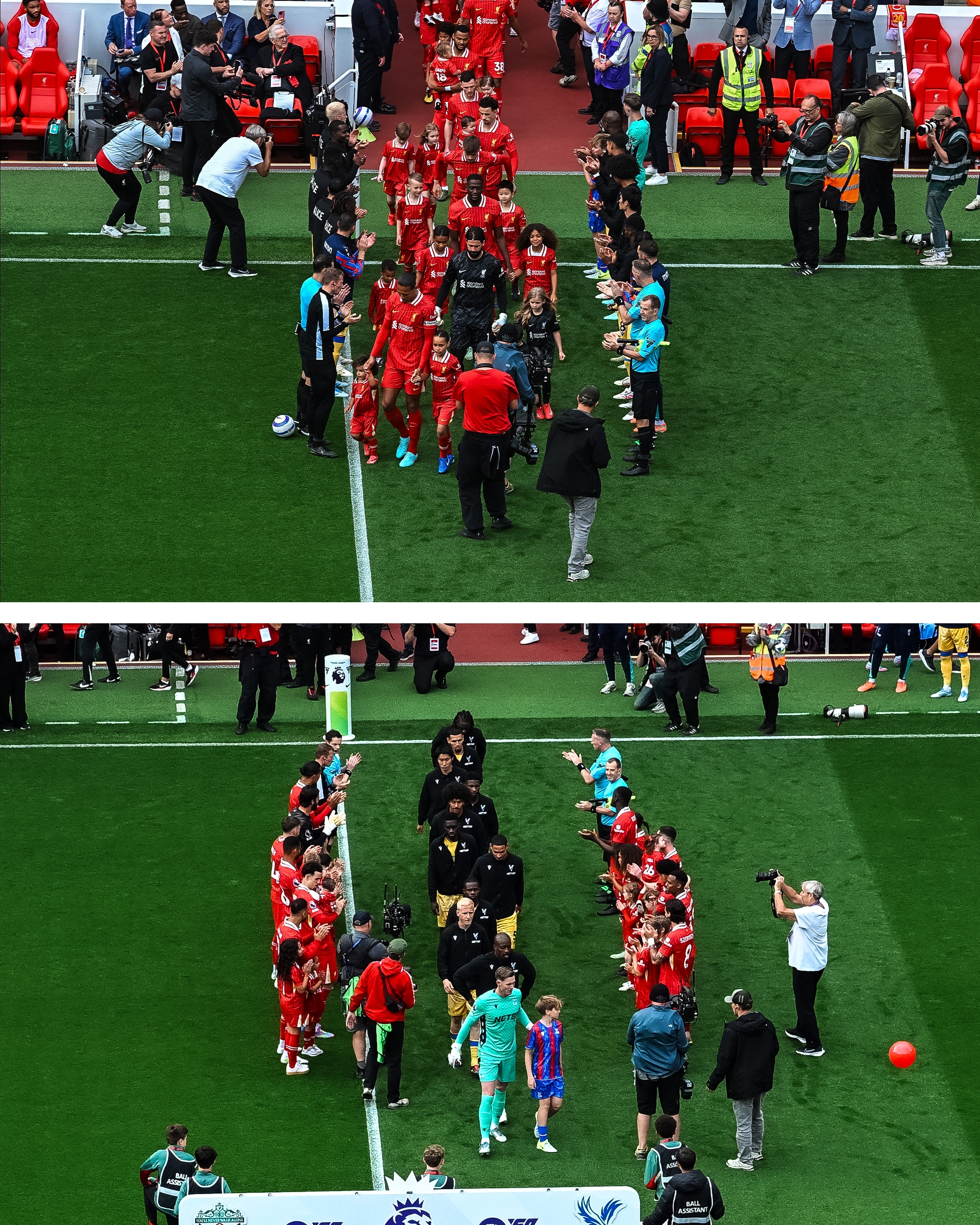 DB电子官网理查兹谈水晶宫利物浦互相列队：我们非常感激，两队都配得上奖杯